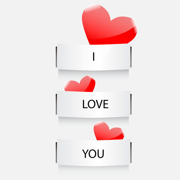 Вектор i love you
