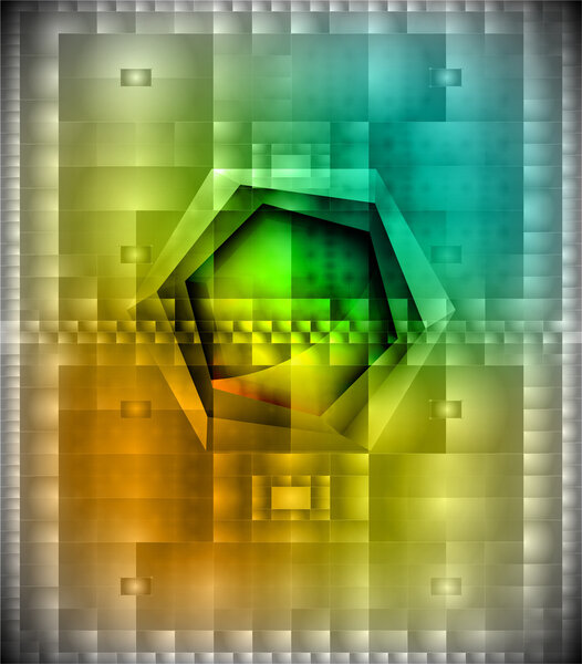 Абстрактная векторная фоновая иллюстрация
 