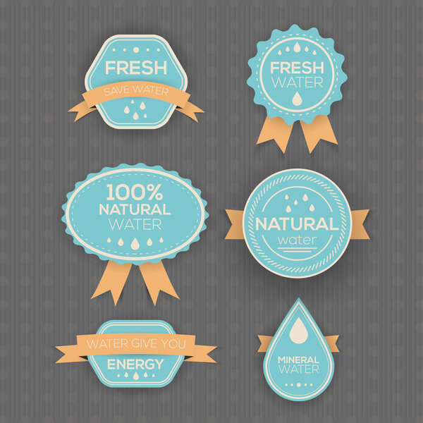 Drinking and Mineral Water Labels