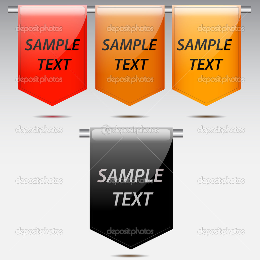 Labels. Vector set vector illustration 