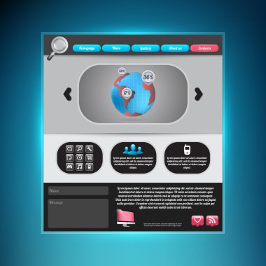 Web sitesi web tasarım öğeleri