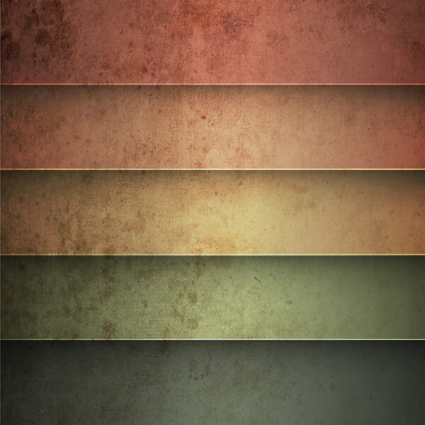 Rainbow horizontal lines vintage background