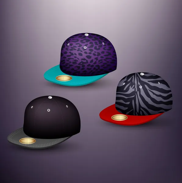 Honkbal Caps Vector Design — Stockvector