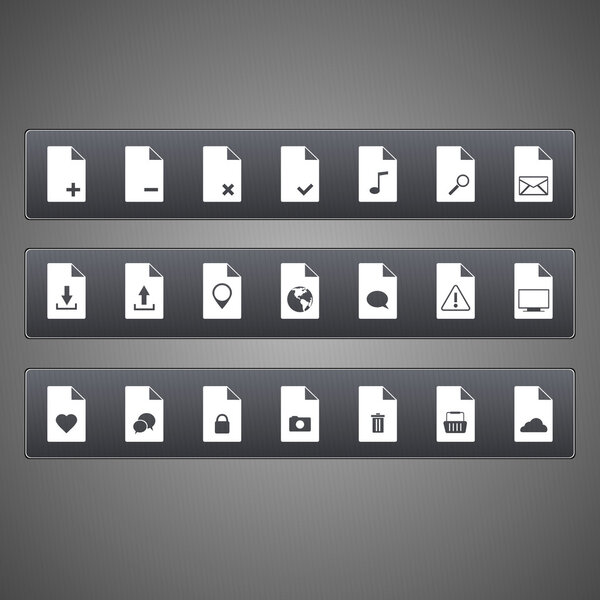 компьютер и интернет иконки кнопки установить
