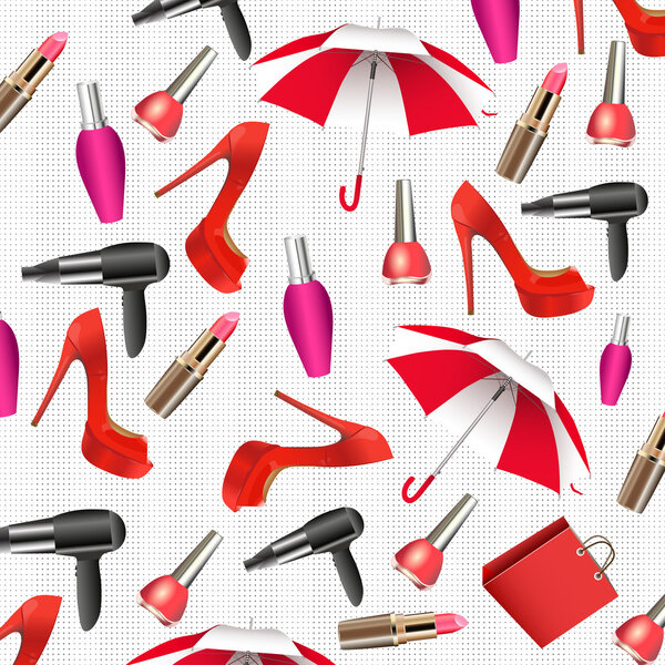 Vector pattern with women theme images