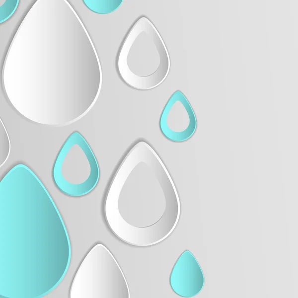 Rain Drops Texture Vector — Stock Vector