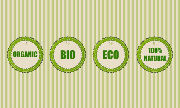 Eco vector icons,  vector illustration  