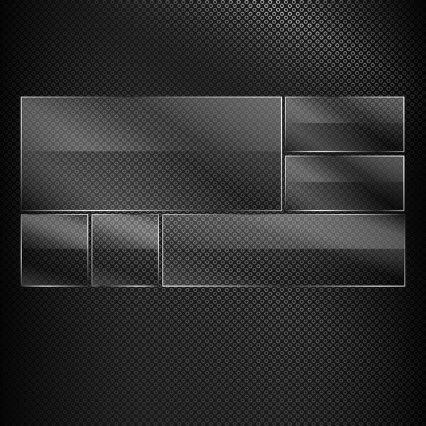 Vector black textures,  vector illustration  