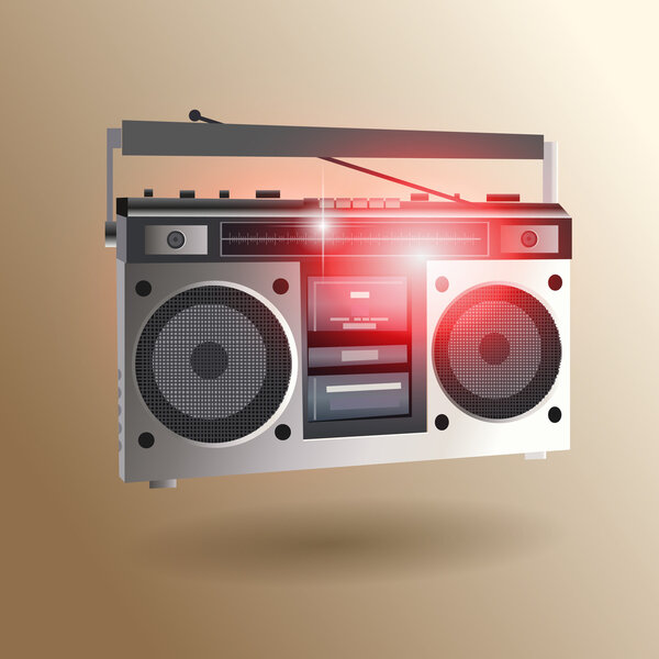 Retro Radio Set
