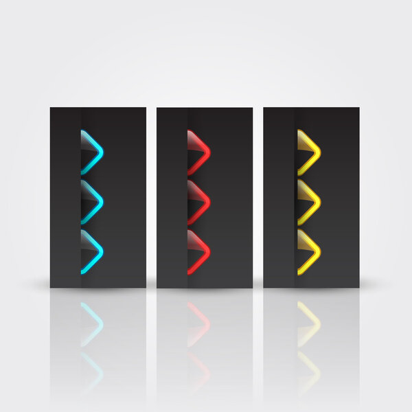 blank three stage chart