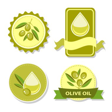 Icon of vector olive oil clipart