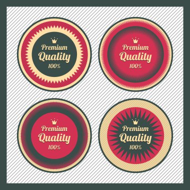 premium kalite etiketleri retro vintage tarzı tasarım topluluğu