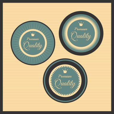 premium kalite etiketleri retro vintage tarzı tasarım topluluğu