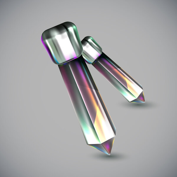 Абстрактные элементы, векторная иллюстрация
 