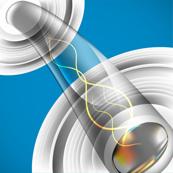 Power cord,  vector illustration 