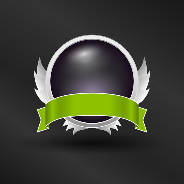 Векторные глянцевые баннеры, векторная иллюстрация
 