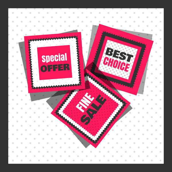 Vector labels set vector illustration 