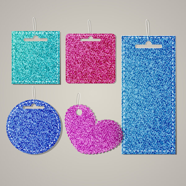 labels set, vector design