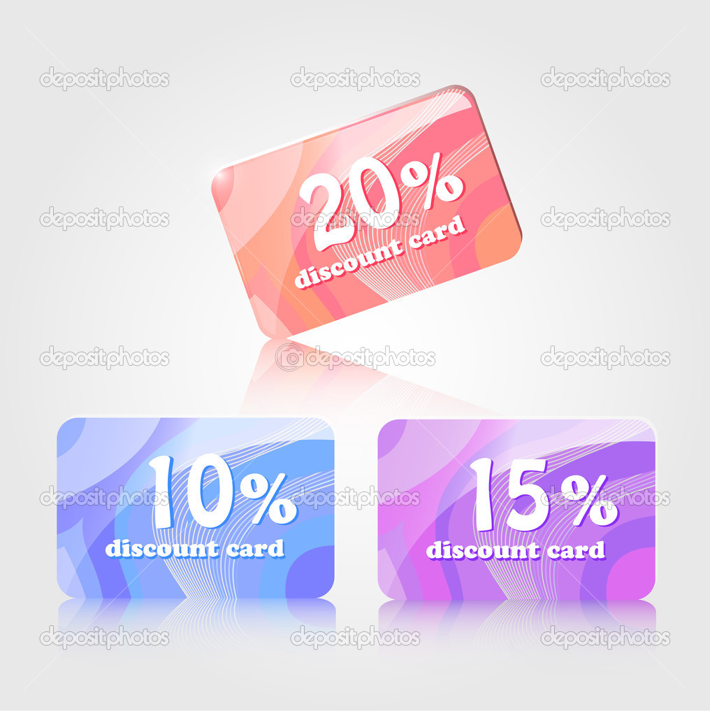 Discount labels.  vector illustration 