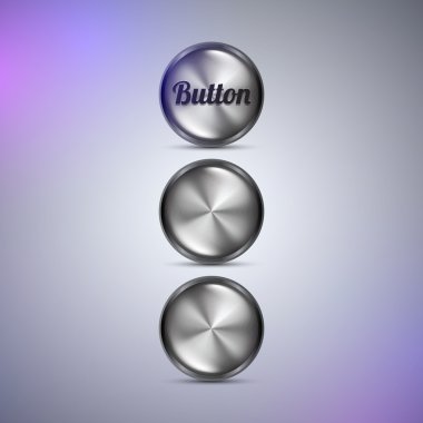 Vector buttons,  vector illustration  clipart