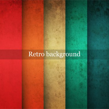 Vector vintage striped background clipart