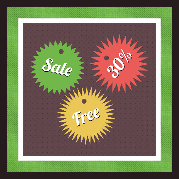 Vector vintage labels set