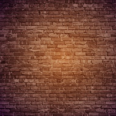 Vector brick wall background. clipart