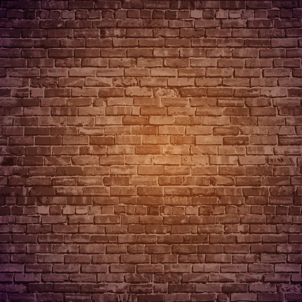 Vector Brick Wall Background — Stock Vector