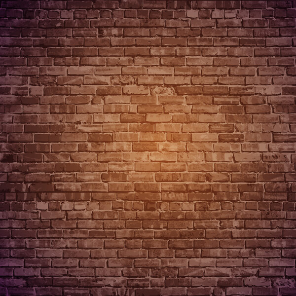Vector Pared Ladrillo Fondo — Vector de stock