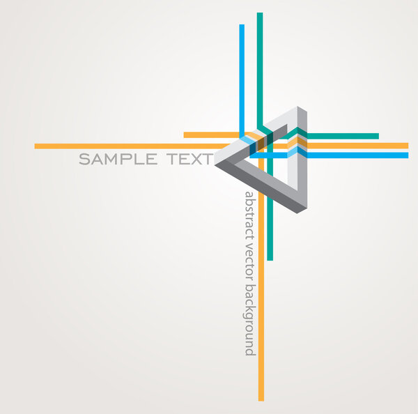 Абстрактный фон. Векторная иллюстрация 