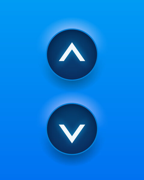 Стрелки вверх и вниз
