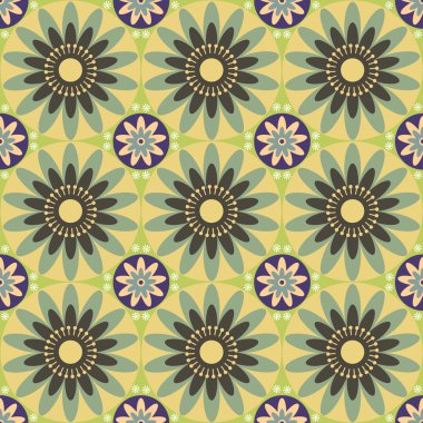 Vector floral arka plan tasarımı