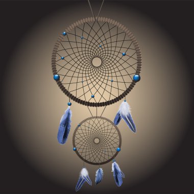 Dream Catcher vector  illustration  clipart