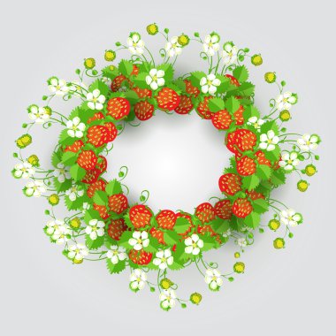 Vector floral arka plan tasarımı