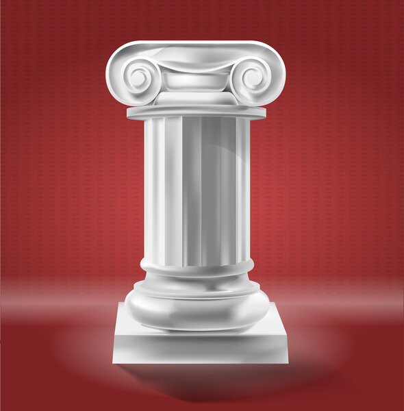 Ancient Column  vector illustration 
