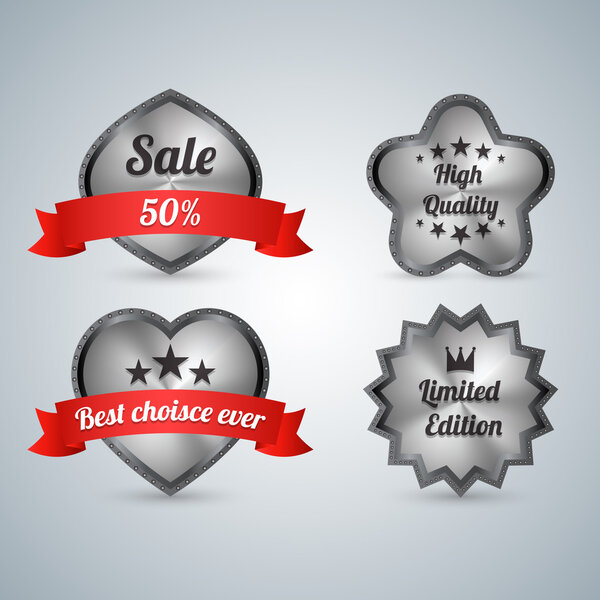 Sale labels  vector illustration 