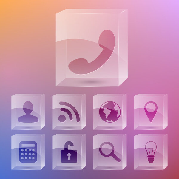 Phone icons  vector illustration 