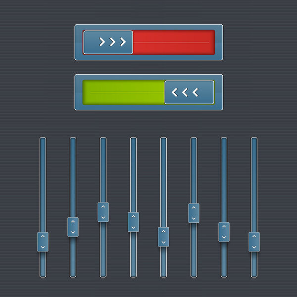 Векторные веб-аудио плееры

