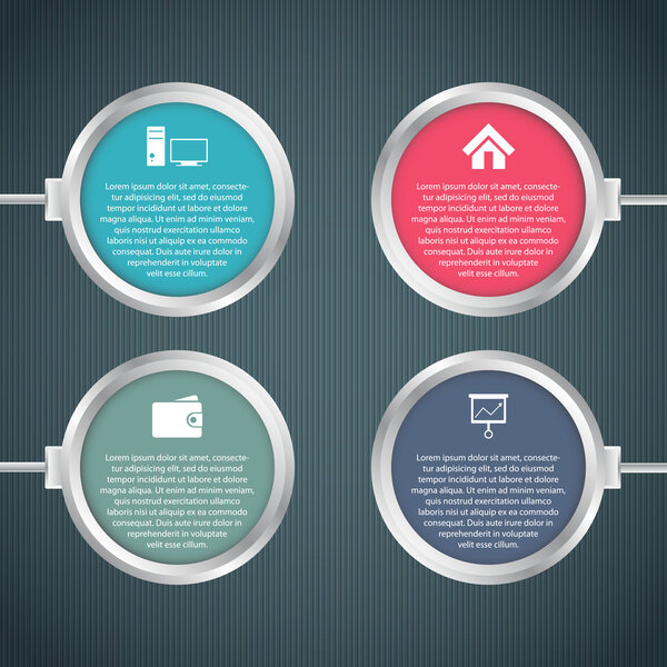 Набор иконок на тему общения. Векторная иллюстрация
