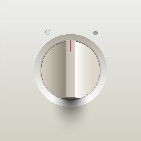 White switcher vector illustration 