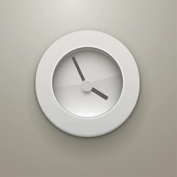 Vector Mecánico Reloj Vector Ilustración — Archivo Imágenes Vectoriales