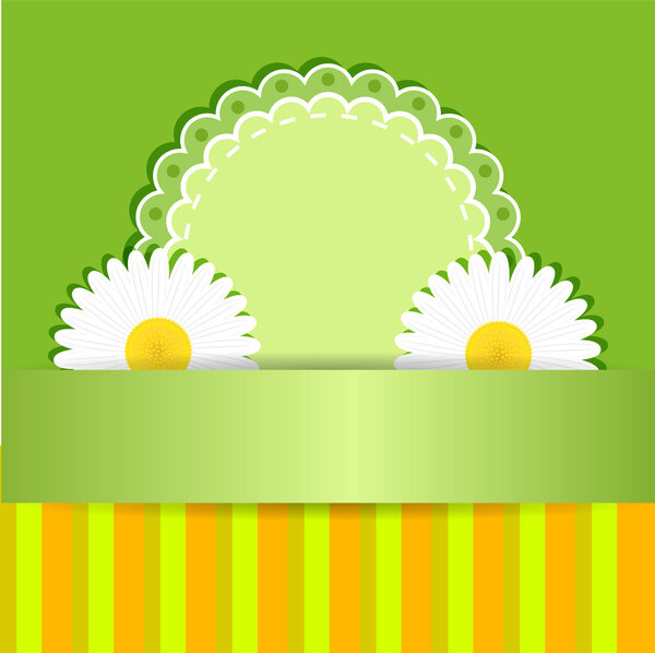 Векторный цветочный фон
