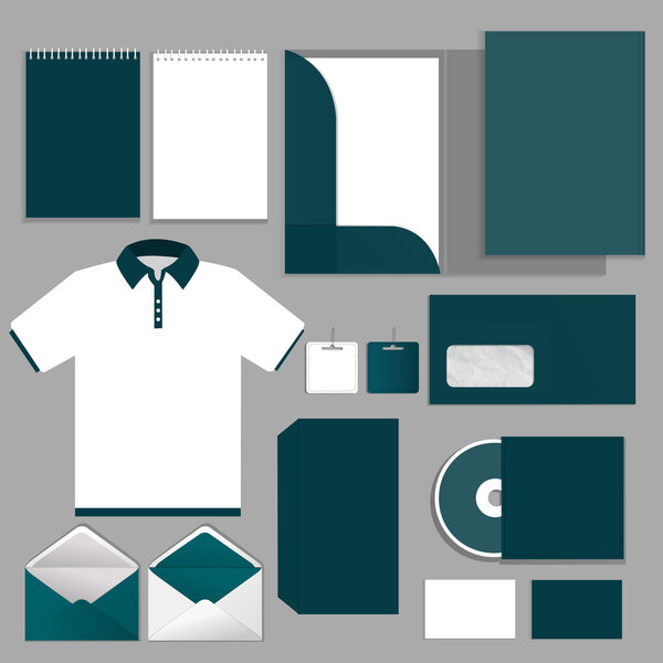 Selected Corporate Templates. Vector Illustration.