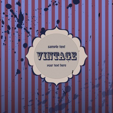 Vector vintage background. vector  illustration  clipart