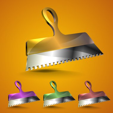 Trowel. Vector icons vector  illustration  clipart