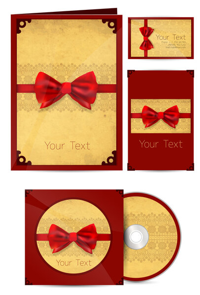 Selected Corporate Templates. Vector Illustration