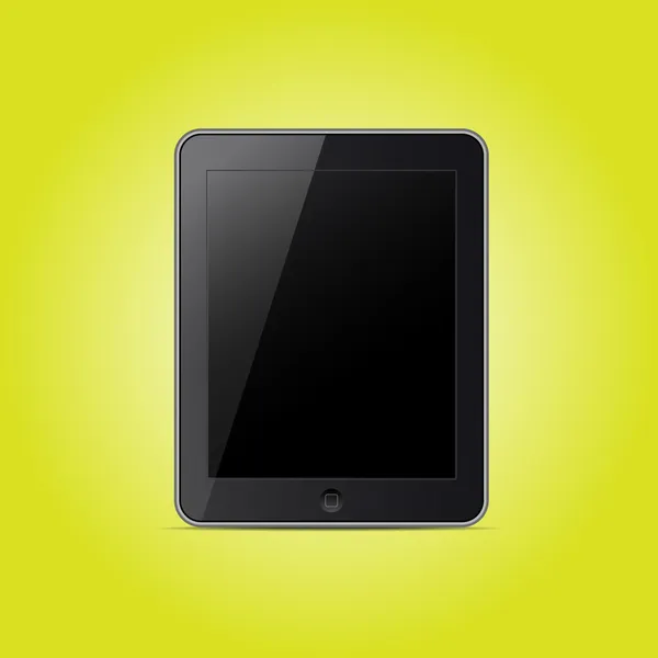 Tablet Computador Ilustração Vetorial — Vetor de Stock