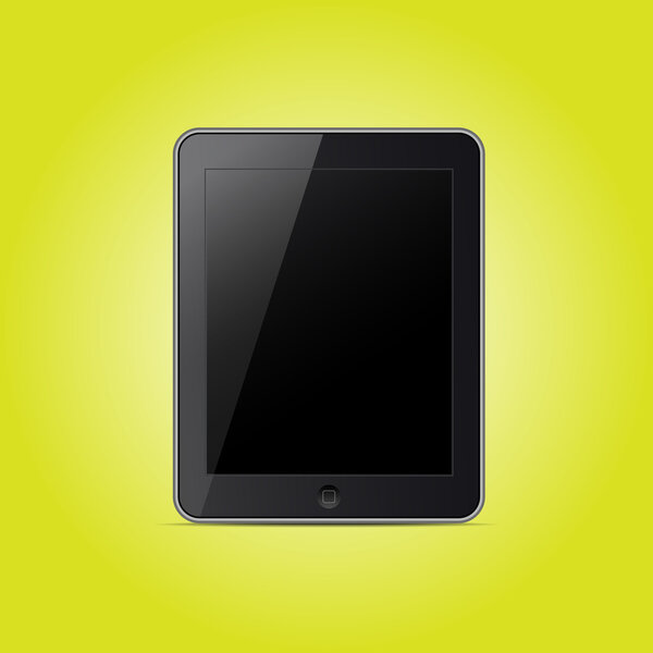 Tablet pc computer. vector  illustration 