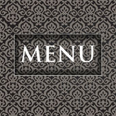 Restaurace menu design karty