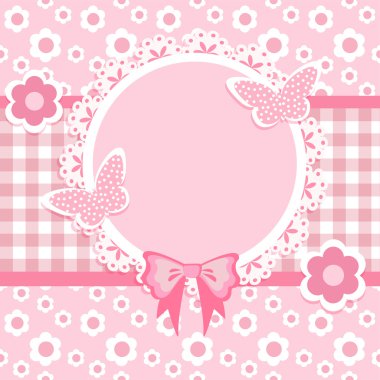 Vector floral arka plan tasarımı